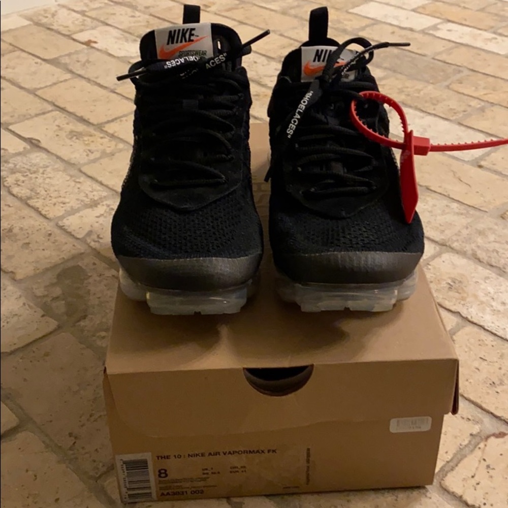 Nike Air VaporMax Off White Black